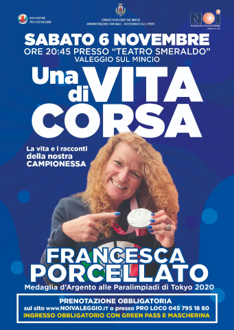 Una vita di Corsa, l'incontro con Francesca Porcellato