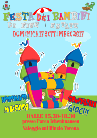 Festa dei bambini al Parco Ichenhausen domenica 17 settembre
