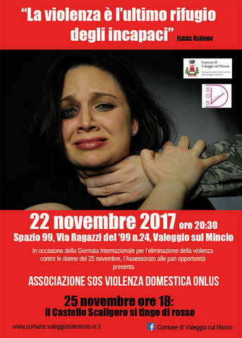 25 novembre: Giornata internazionale per l'eliminazione della violenza contro le donne