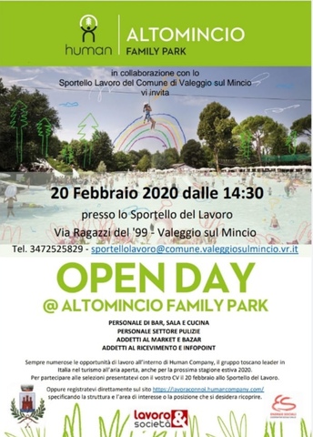 Open day Altomincio Family Park