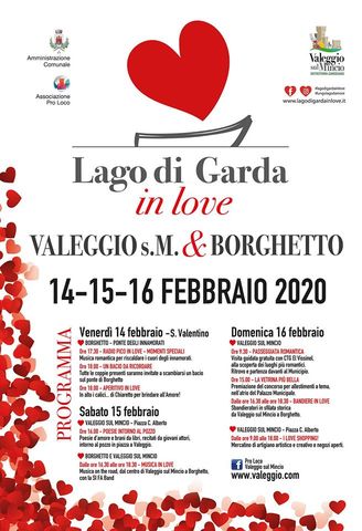 Valeggio e Borghetto in Love, programma completo! 