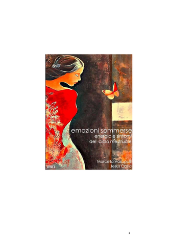Presentazione del libro Emozioni sommerse, energia e sintomi del ciclo mestruale in Biblioteca il 28 settembre