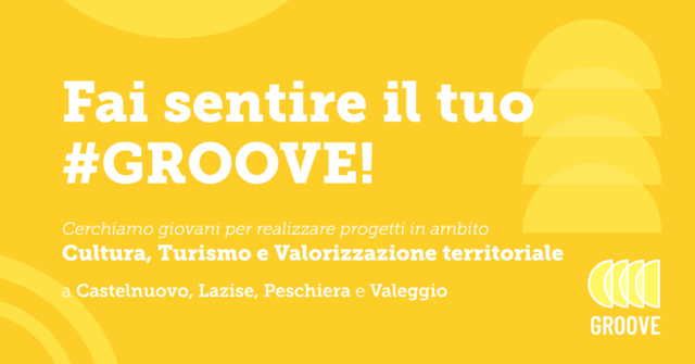 Hai tra i 18 ed i 30 anni? Partecipa a "Groove"